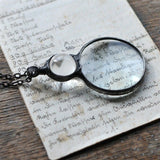 🎁Blowout Sale - 47% OFF🎁Magnifying Glass Necklace gift(🔥BUY 3 FREE SHIPPING)