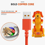 (🐶HOT SALE - SAVE 49% OFF) Funny Humping Dog Fast Charger Cable