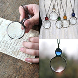 🎁Blowout Sale - 47% OFF🎁Magnifying Glass Necklace gift(🔥BUY 3 FREE SHIPPING)